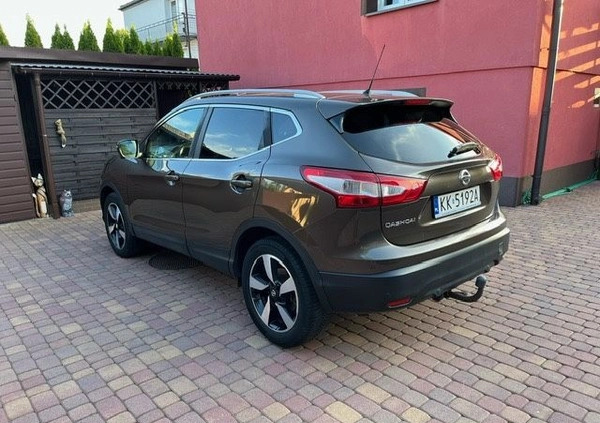 Nissan Qashqai cena 61900 przebieg: 112567, rok produkcji 2017 z Kraków małe 232